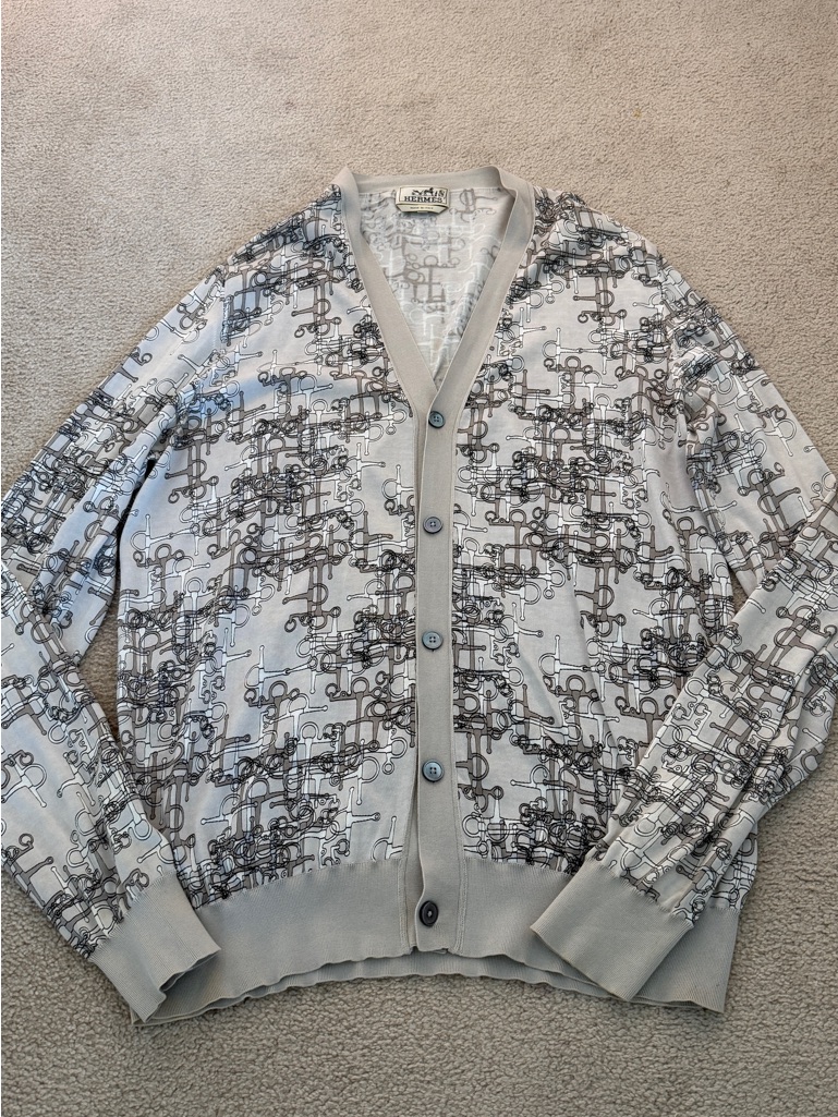 Hermes Menâs Cardigan